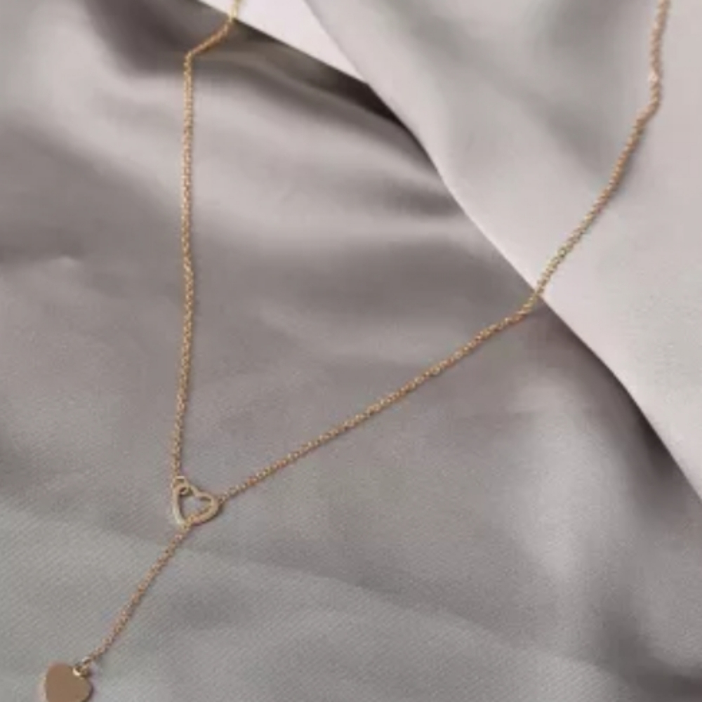 New boutique heart shaped lariat necklace - Picture 4 of 6